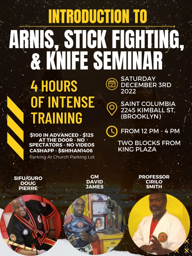 
Intro to Arnis stick and Knife